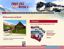 Tablet Screenshot of frenzel-reisen.de